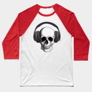 skull art, skull design, music group, Baseball T-Shirt